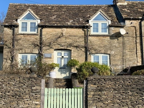 A stone cottage