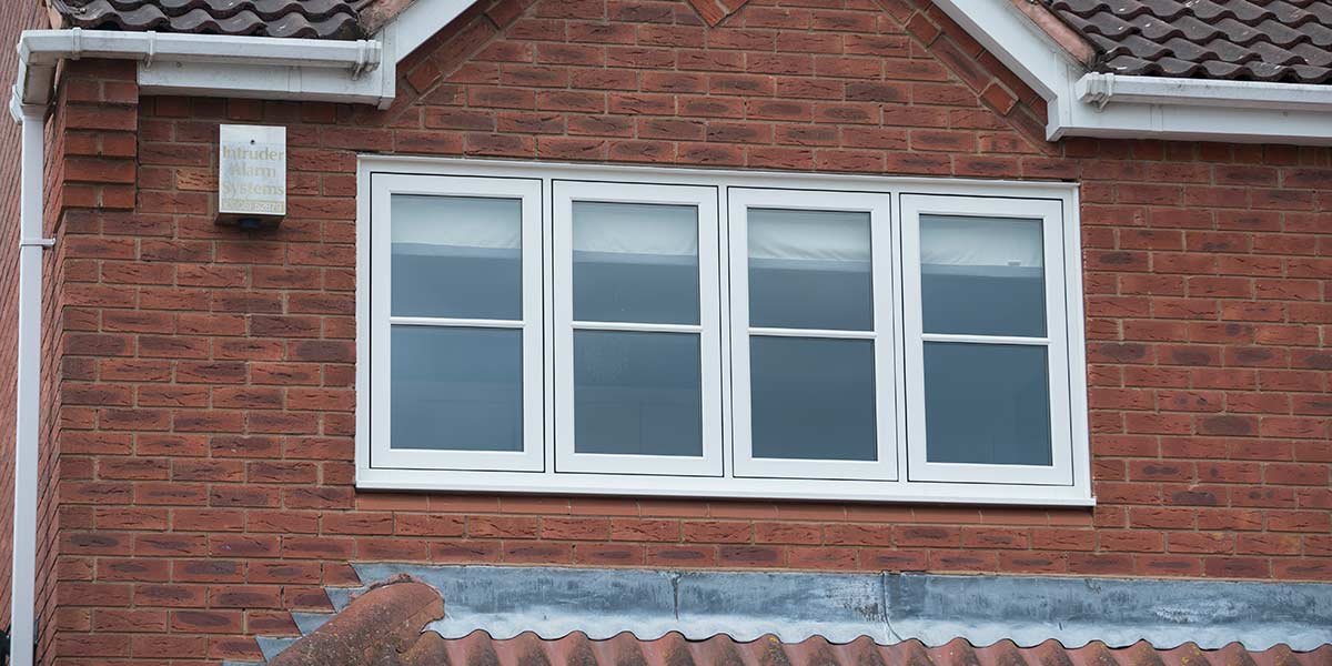 Flush Casement Windows on Modern Property