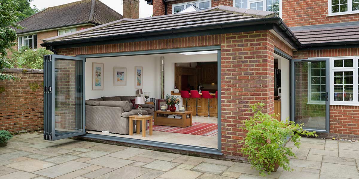 Bi-Folding Doors featured on Extension